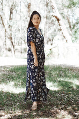 Daphney Maxi Dress - Navy