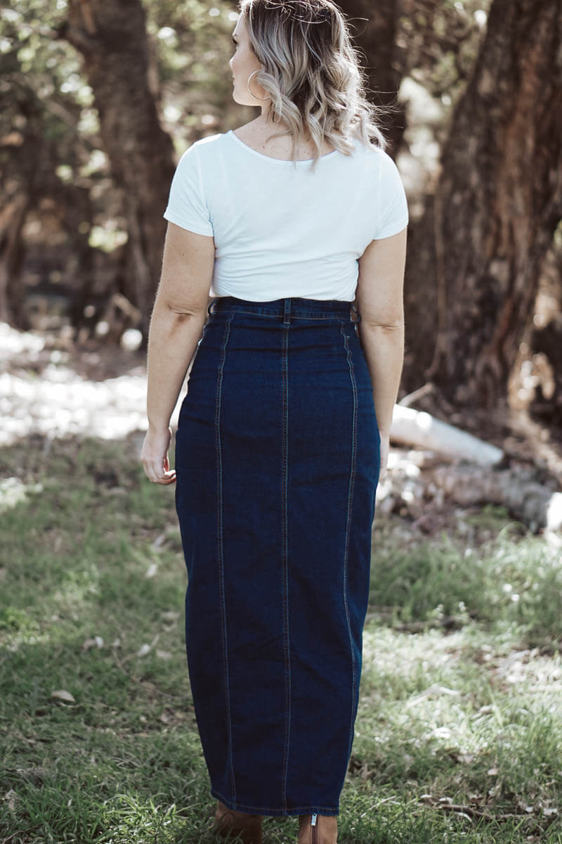 Plus size high clearance waisted skirt 08