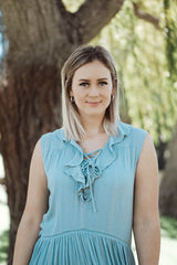 Shell Dress - Aqua
