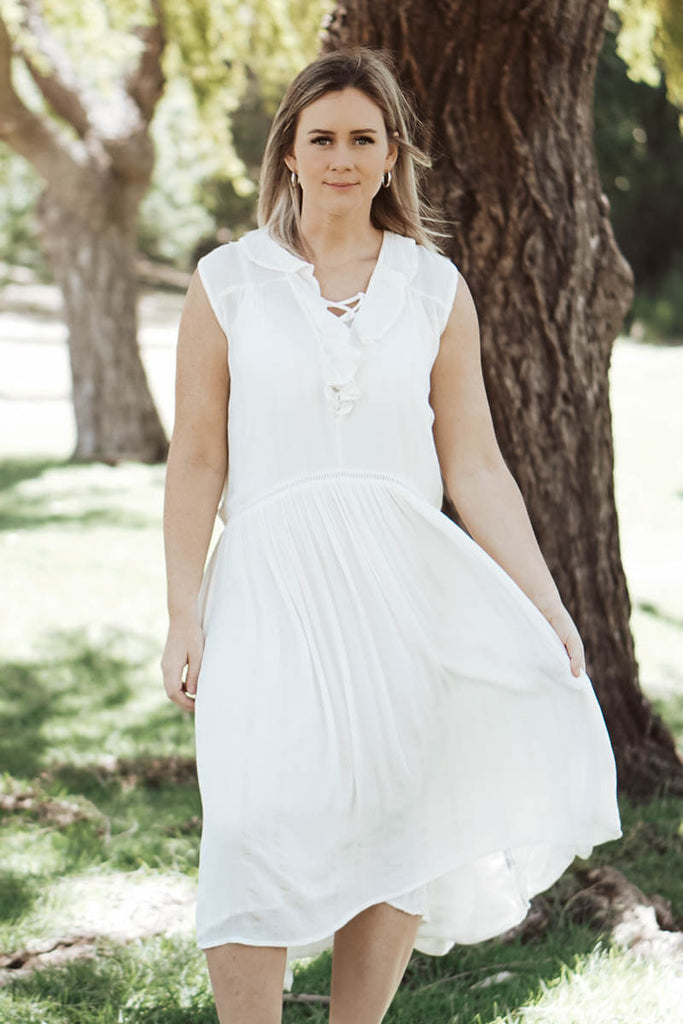 Shell Dress - Ivory