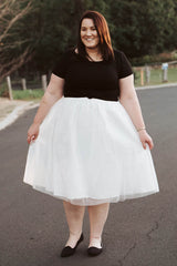 Alegra Tulle Skirt - Ivory