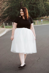 Alegra Tulle Skirt - Ivory