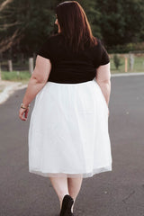 Alegra Tulle Skirt - Ivory