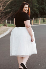 Alegra Tulle Skirt - Ivory