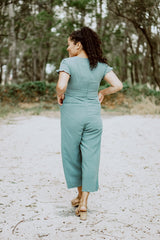 Hayley Sage Jumpsuit