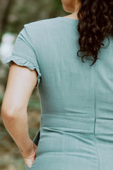 Hayley Sage Jumpsuit